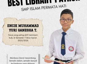 Best Library Patron SMP Islam Permata Hati – Encik Muhammad Yuri Ganesha Tara