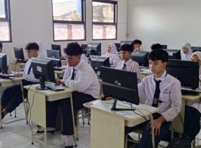 Pelaksanaan Tes Kemampuan Akademik Kelas 9 SMP Islam Permata Hati