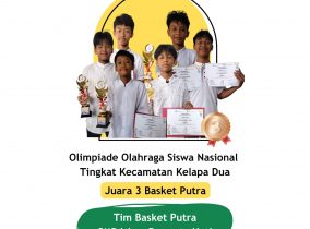 Tim Basket Putra SMP Islam Permata Hati – Juara 3 Basket Putra pada O2SN tingkat Kec. Kelapa Dua 2026 Tim Basket Putra SMP Islam Permata Hati – Juara 3 Basket Putra pada O2SN tingkat Kec. Kelapa Dua 2026