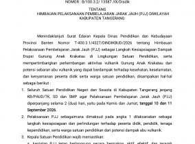 Pengumuman Perpanjangan Pembelajaran Jarak Jauh (PJJ) KB-TK-SD-SMP Islam Permata Hati
